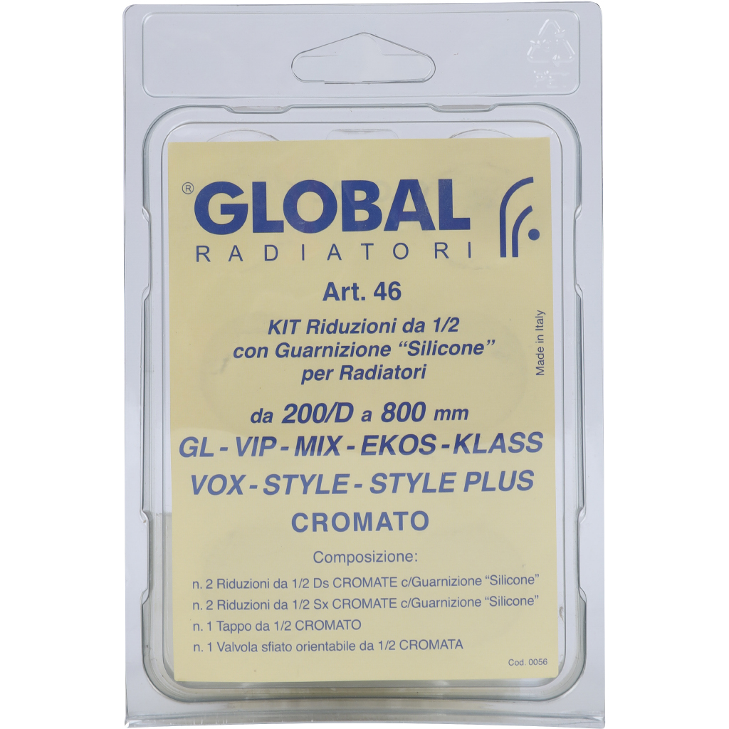 Global 011046 CHROME Global KIT 1/2  набор для .